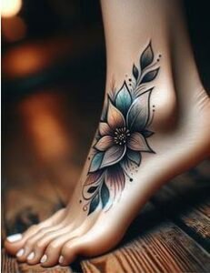 ankle tattoos for women