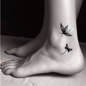 ankle tattoos for women