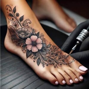 ankle tattoos for women